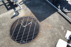 円形ツバなしグレーチング